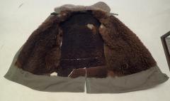 Swedish M1909 shearling coat #1.
