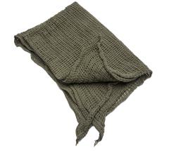Belgian scrim scarf, olive drab, surplus Belgian scrim scarf, olive drab, surplus