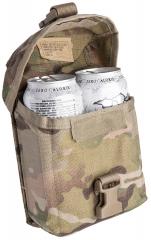 US MOLLE IFAK, OCP, suprlus. You can nicely fit two half liter cans inside.