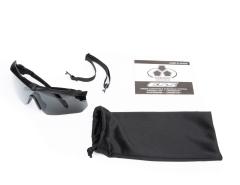 ESS Crossbow Suppressor One Ballistic Glasses, Smoke Gray, surplus.