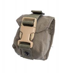 US MOLLE hand grenade pouch, Ranger Green, surplus.