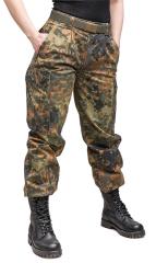 BW women's Cargo Pants, Flecktarn, surplus.