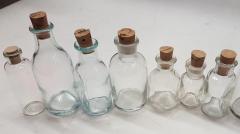 Czechoslovakian glass bottle, surplus.