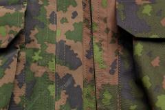 Särmä TST L6 Hardshell pants. Old material on the left and the new material on the right.