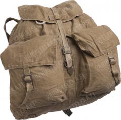 Czechoslovakian M60 backpack, with suspenders, brown, surplus. 