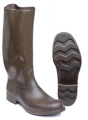 Swedish rubber boots, olive, suplus Swedish rubber boots, olive, suplus
