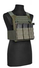 Esstac Daeodon Front Panel Pouches, Triple 556.