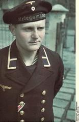 Kriegsmarine hat ribbon, repro.