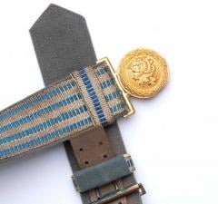 Finnish parade belt, officer model, surplus.