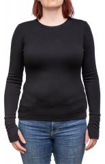 Särmä Women's Merino Shirt. Person height / chest: 176 / 96 cm, shirt size: Medium.