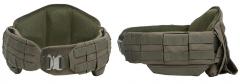 Sioen Tacticum Battle belt without protective panels, Multicam. Pictured is a solid colour belt for better reference of details.