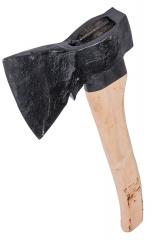 Soviet axe, surplus. Note the steel wedge.