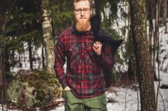 Särmä Wool Flannel Shirt.