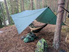 DD Hammocks SuperLight Tarp. Original, 3 x 2,9 m.