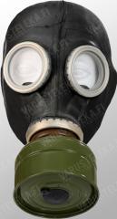 Soviet GP-5 gas mask with bag, black, surplus. Filter not included.