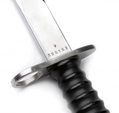 Swiss Stgw. 57 Bayonet with Frog, surplus.