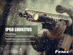 Fenix TK25 RED flashlight.