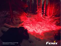 Fenix TK25 RED flashlight.