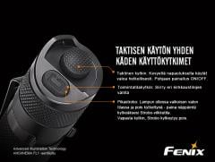 Fenix TK25 IR Flashlight with Infrared Illuminator. 