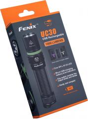 Fenix UC30 Rechargeable flashlight.