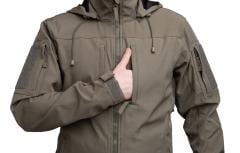 Särmä Softshell Jacket. Breast pockets on both sides.