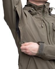 Särmä Softshell Jacket. Armpit ventilation zippers.