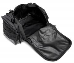 Särmä Duffel Bag. The flap opens all the way down and doubles as a groundsheet.