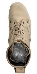 Russian "BTK" desert boots, surplus. Wide last that's actually shaped kinda like a human's foot.