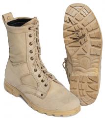 Russian "BTK" desert boots, surplus.