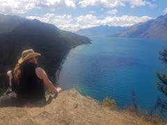 Särmä Tank Top. This northern cowboy is enjoying his rib-knit Lyocell shirt in the heat of New Zealand's summer.