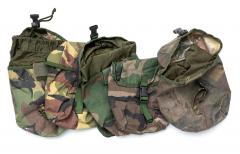 Dutch MOLLE pouch, general purpose, large, DPM, surplus. The condition and colour scheme vary.