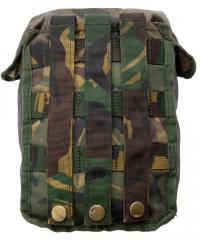 Dutch MOLLE pouch, general purpose, large, DPM, surplus.