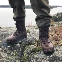 Haix Boot Combat High Liability, brown, B-stock.