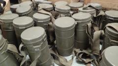 Finnish M32 gas mask canister, surplus.