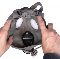 Czech FM-3d gas mask, surplus.