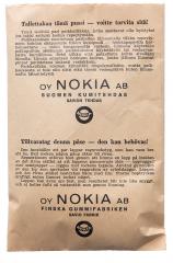 Nokia raincoat patch kit, surplus.