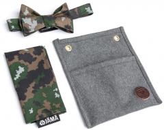 Jämä Bow Tie & Handkerchief set