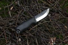 Terävä Jääkäripuukko 85, Carbon Steel.