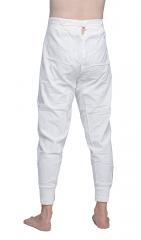 Polish long johns, surplus. Model's size 175 / 84 cm, with size 2 long johns worn.