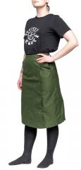 Swedish M59 field skirt, green, surplus. 