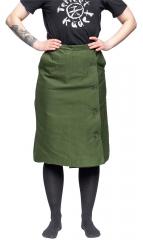 Swedish M59 field skirt, green, surplus.
