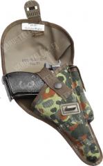 BW P1 holster, Flecktarn, surplus. The P1 pistol is not included.