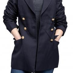 Bundesmarine women's pea coat, surplus.
