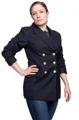Bundesmarine women's pea coat, surplus.