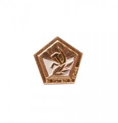 Soviet KOMSOMOL badge, "For Success In Work", surplus.