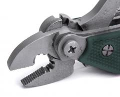Russian Ratnik 6E6 multitool, Digiflora/green, surplus. Massive and slightly clumsy pliers.