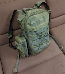 Särmä TST CP10 Mini Combat Pack w. Padded Shoulder Straps. Previous version with fixed shoulder straps pictured.