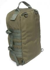 Särmä TST CP15 Combat Pack w. Padded Shoulder Straps. The main bag without straps can be attached to pretty much anything.