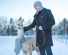 Särmä Alpaca Scarf. 