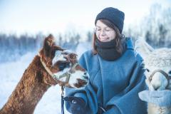 Särmä Alpaca Scarf. 